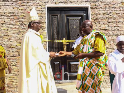 Sacred Heart of Jesus Grotto Officially Opened 